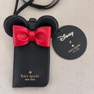Kate Spade x Disney Minnie Mouse Lanyard NWT